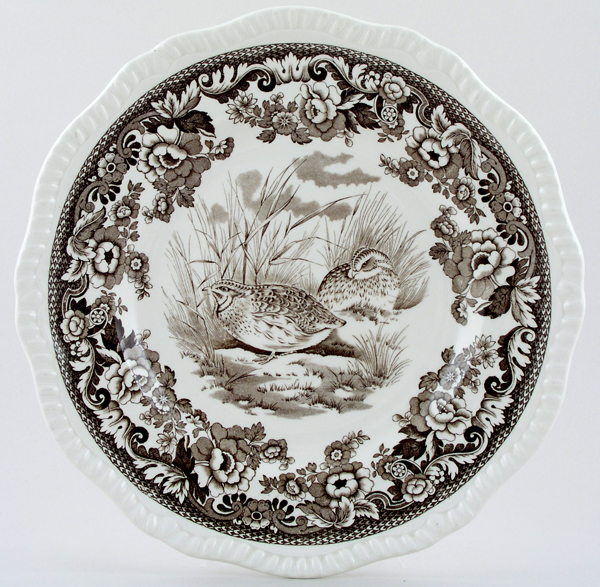 Plate Quail c1960s